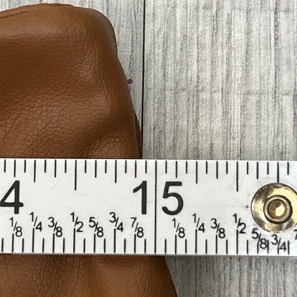 NWT A New Day Women’s Faux Leather Mini Skirt Brown Tan Size 4 High Rise - Picture 16 of 16